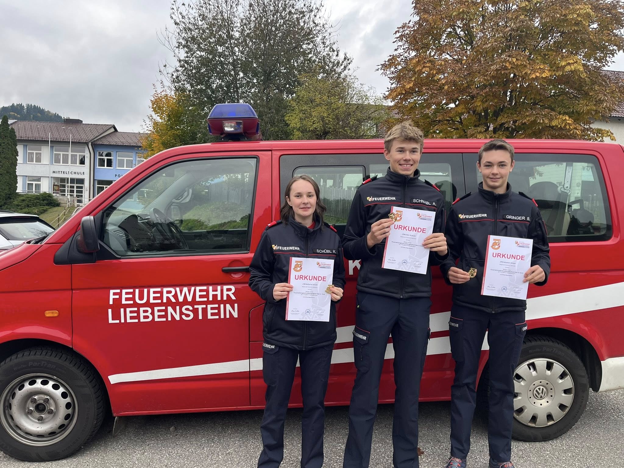 Feuerwehrjugendleistungsabzeichen in GOLD